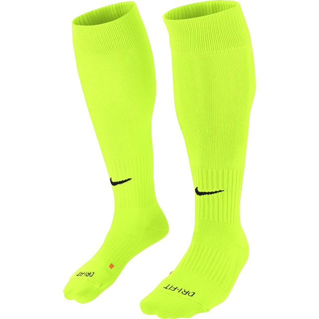 Chaussettes de Football Nike Classic II Jaune Fluo