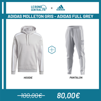 ADIDAS FULL GREY - SQUADRA MOLLETON