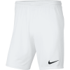 Short Nike Park III pour Enfant Blanc