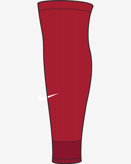 Chaussettes Coupées Nike Strike Sleeve Rouge