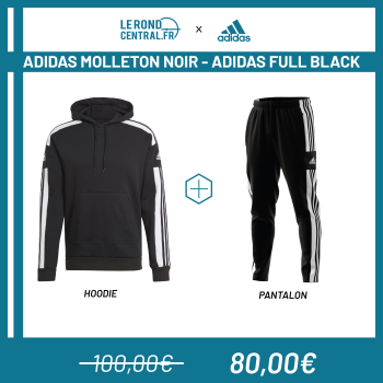 ADIDAS FULL BLACK - SQUADRA MOLLETON