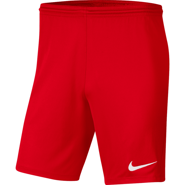 Short Nike Park III pour Homme Rouge