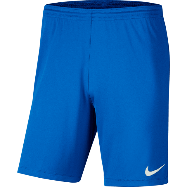 Short Nike Park III pour Homme Bleu