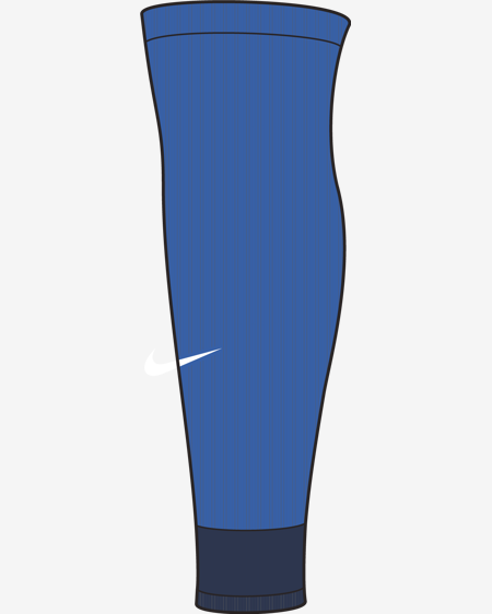 Chaussettes Coupées Nike Strike Sleeve Bleu