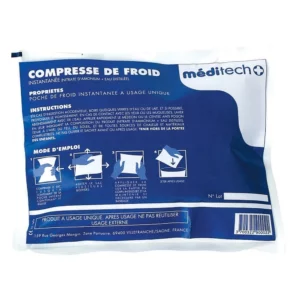 Compresse de froid - Les 12